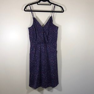 Excellent GAP purple speckled dress w/pockets Sz 8
